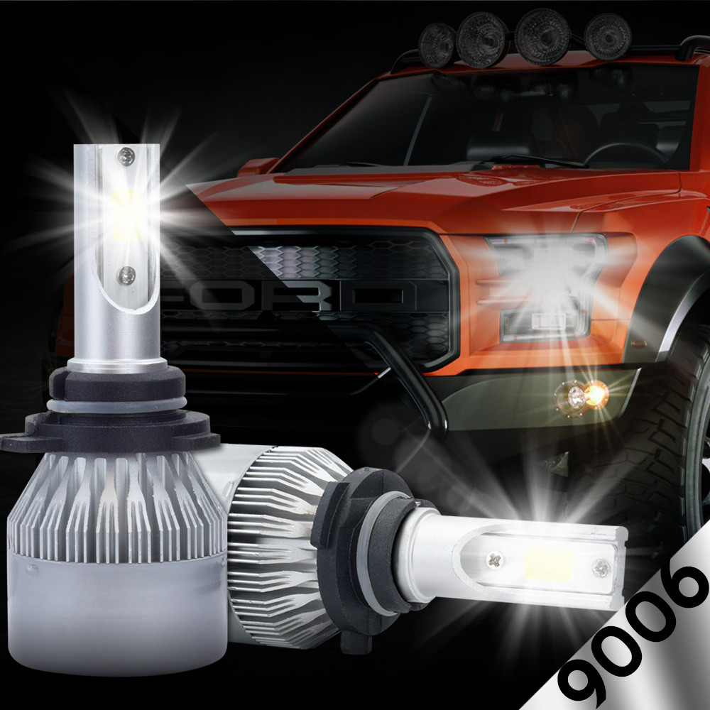 XENTEC LED HID Headlight kit 9006 White for 1990-1997 Jaguar Vanden Plas
