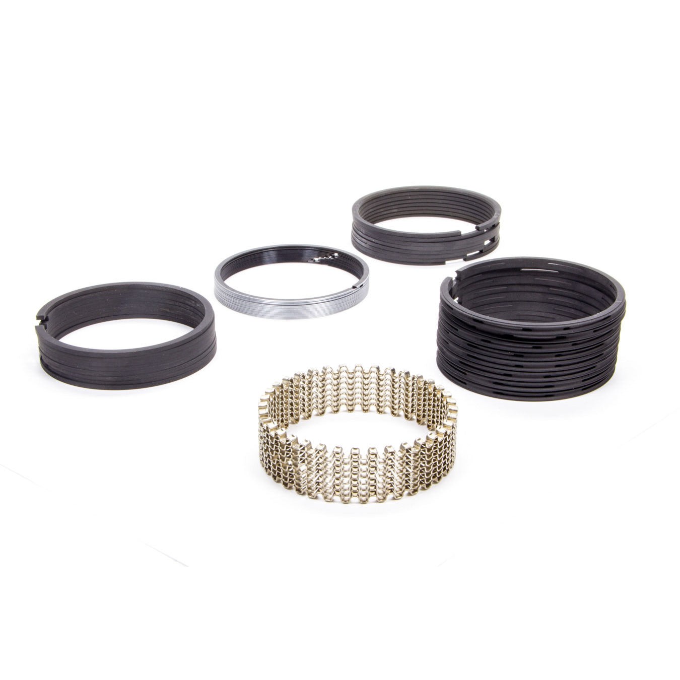 HASTINGS Cast Piston Ring Set Ford 239 Mercury 255 Flathead 3/32-3/16 4-RING STD