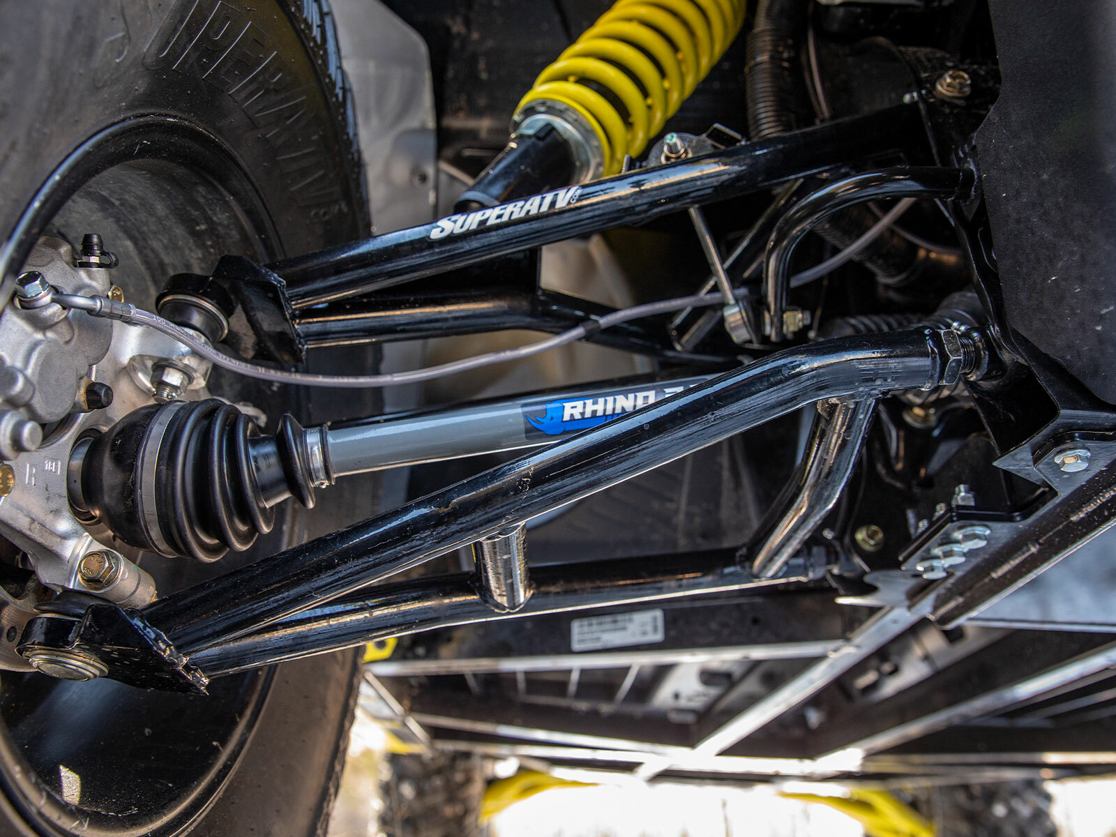 SuperATV High Clearance 2″ Forward Offset A-Arms for Can-Am Defender See Fitment