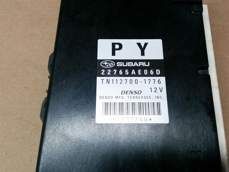 Used Engine Control Module (ECM) fits: 2014 Subaru Legacy Electronic Control Mod