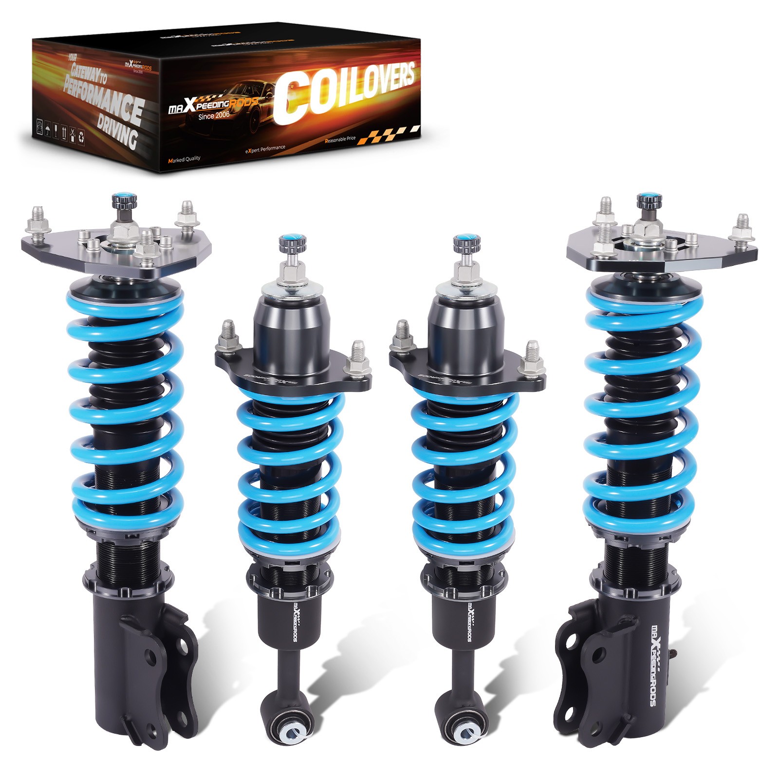 MaXpeedingrods COT6 Coilovers Kit for Mitsubishi Lancer FWD 2002-2006 CS6A/CS7A