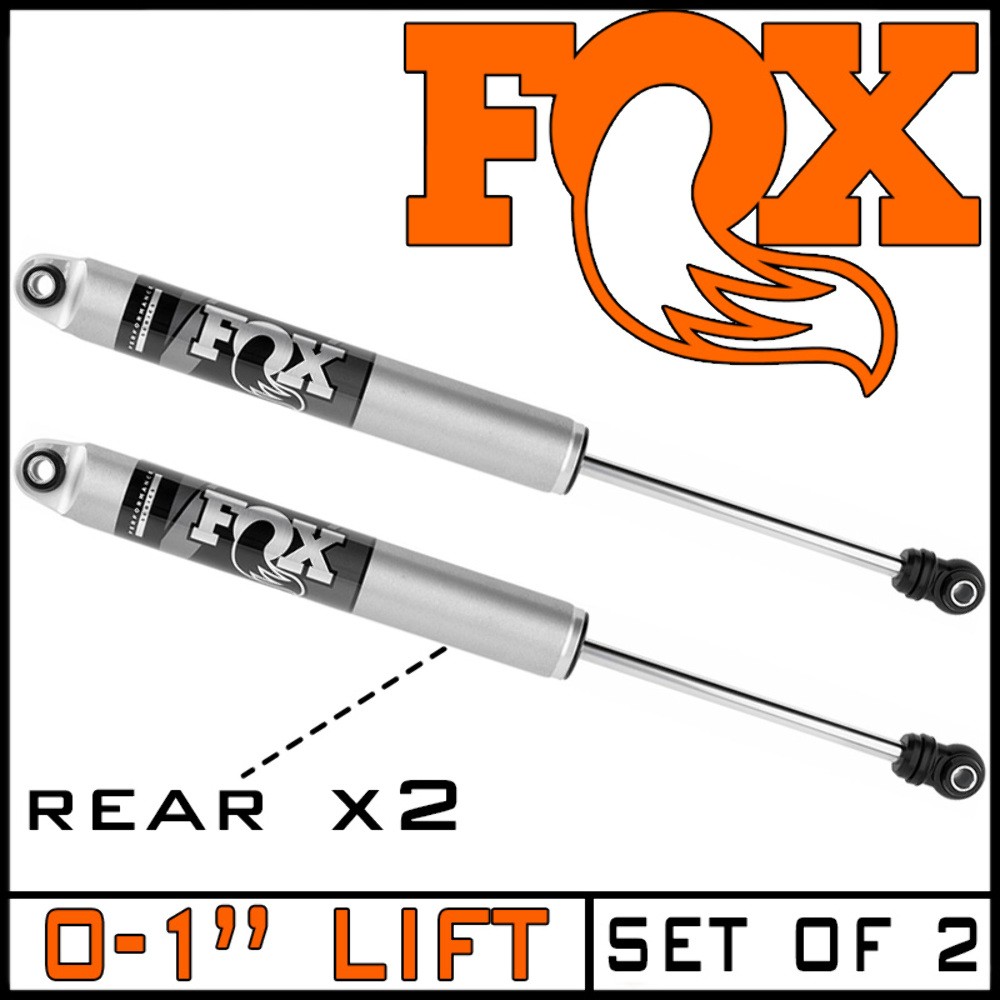 FOX Performance 2.0 Rear Shocks PAIR 20-26 Silverado Sierra 2500 3500 0-1″ Lift