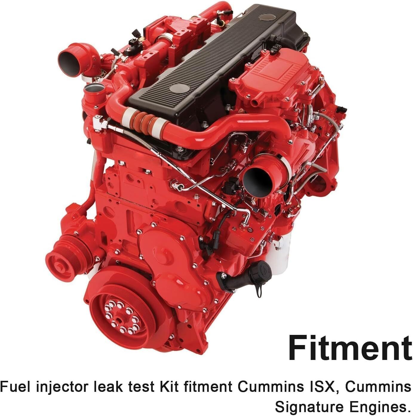 Fuel Injector Leak Test Kit Fit for Cummins ISX / Signature Alternative 3164001