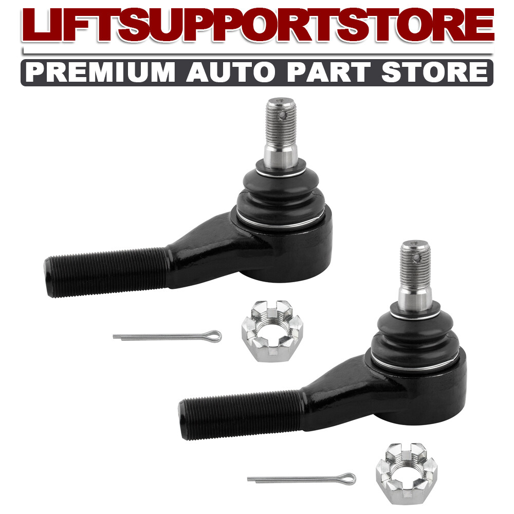 2PCS Front Outer Tie Rods Ends For Dodge Ram 2500 3500 Van w/4000 Lb Axle ES2147