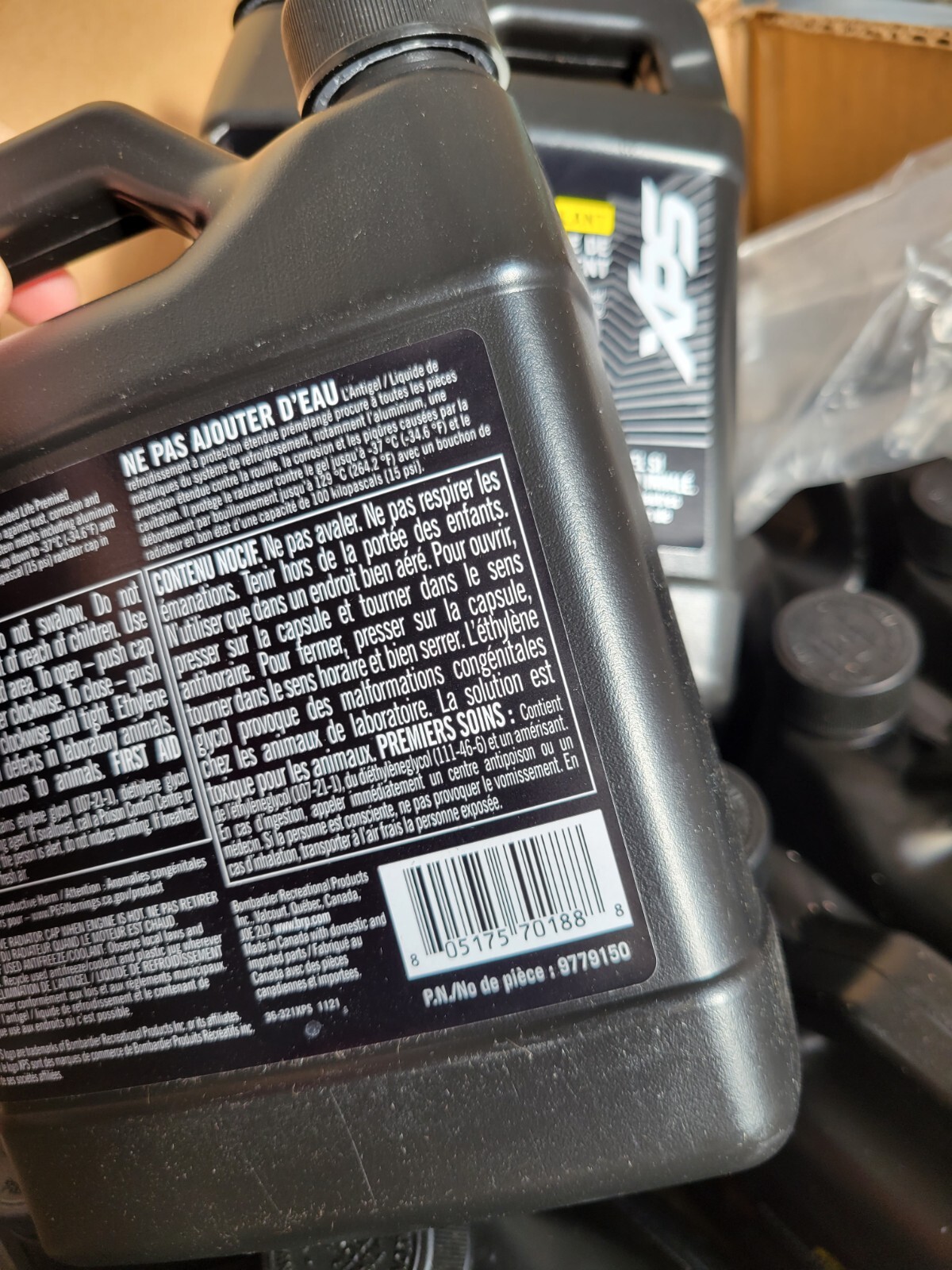 LOT OF 2 XPS 9779150 Extended Life Antifreeze Engine Pre-Mixed Coolant–1 QT