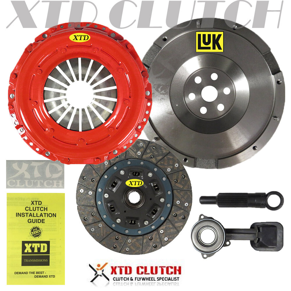 STAGE 2 CLUTCH & LUK OEM FLYWHEEL KIT 2001 2002 2003 FORD FOCUS 2.0L DOHC 4CYL