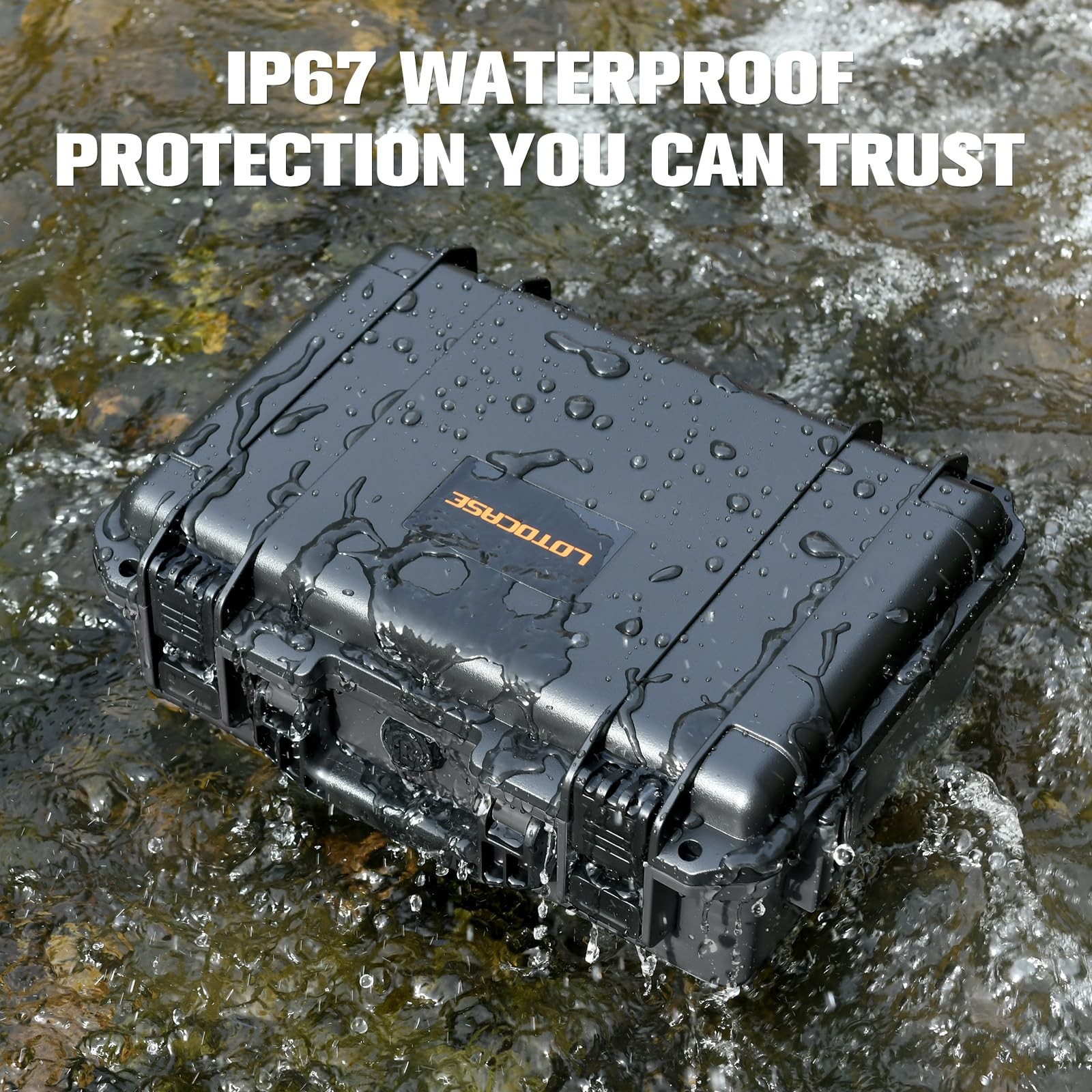 Waterproof Hard Case IP67 Fits NOCO GB50 Shockproof Storage Box