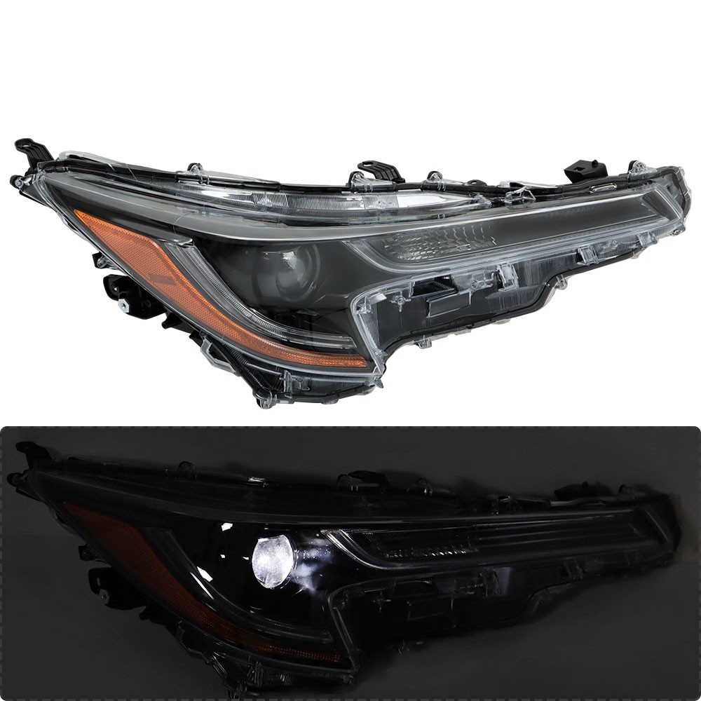 Labwork Passenger RH Headlights For Toyota Corolla L LE 2020-2021 LED Projector