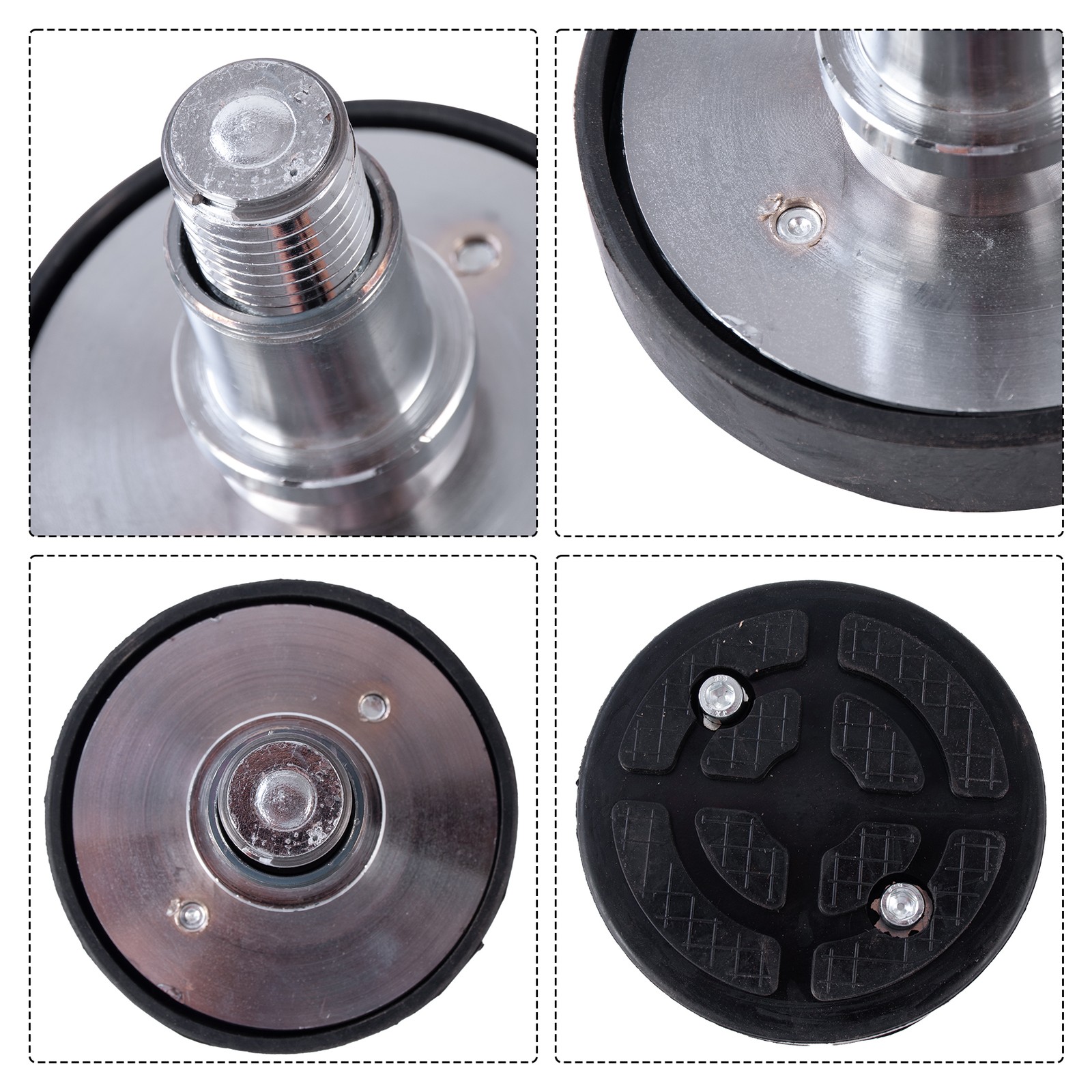 New 4pcs Car Lift Rubber tray 35mm Heightening Feet Plus High Leg Pads Shaft
