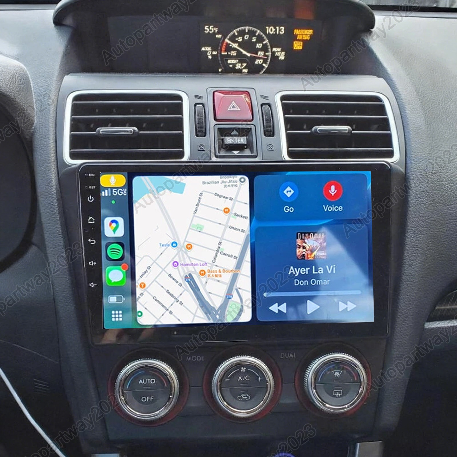 9″ For Subaru Forester XV 2012-2015 Head Unit Wireless CarPlay Auto Navi 4+64G