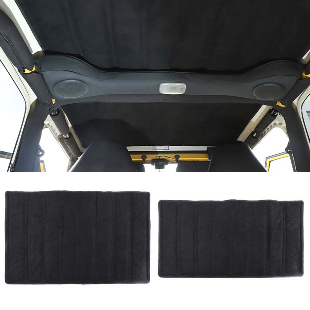 Hardtop Sound Deadener Headliner Heat Insulation For 1997-2006 Jeep Wrangler TJ