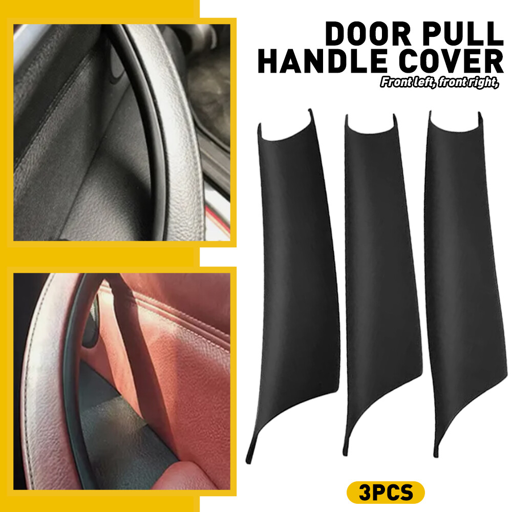 Interior Door Handle Panel Pull Trim x3 For 2008 2009-2013 BMW X5 E70 X6 E71 E72