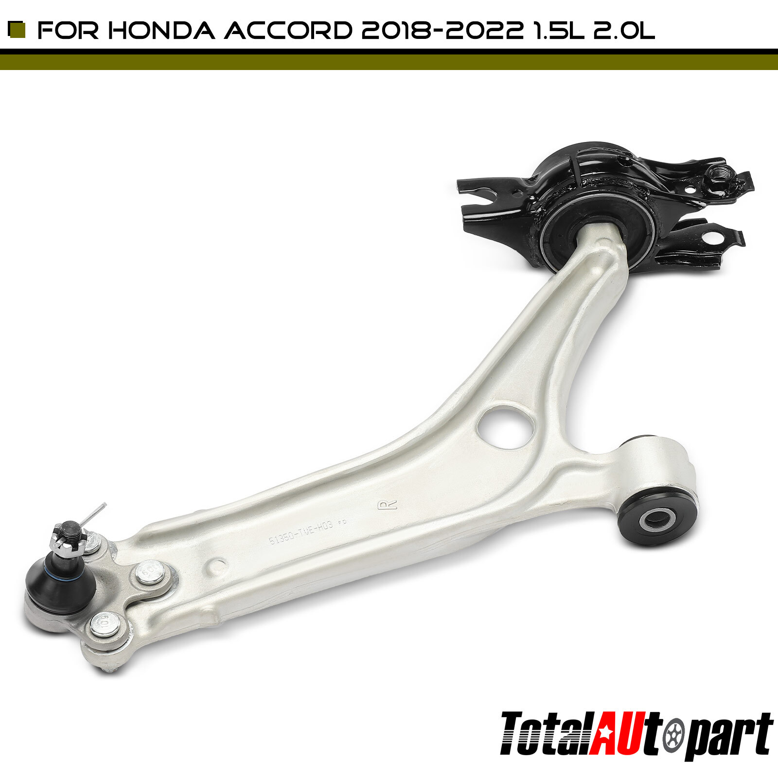 Control Arm w/ Ball Joint Assembly for Honda Accord 2018-2022 Front Right Lower
