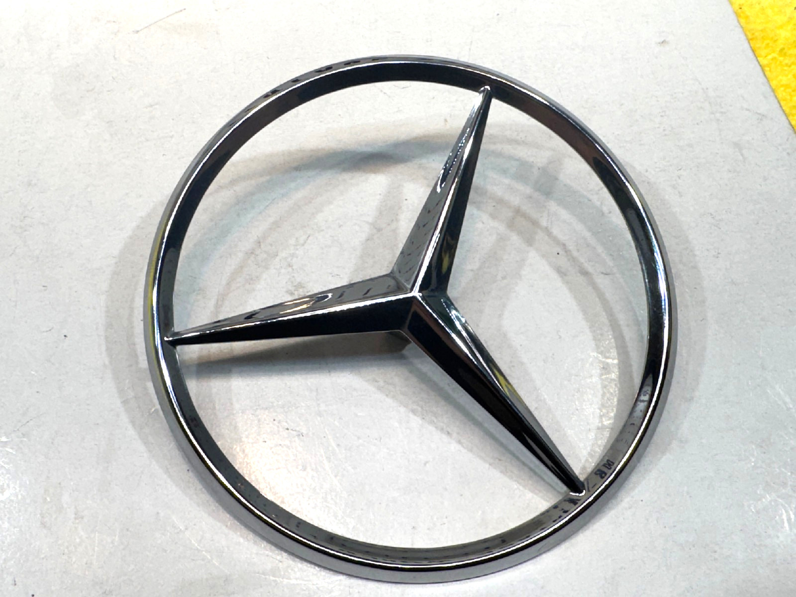 Genuine Mercedes 1981-1985 W126 500SEL 380SEL original METAL rear OEM 1 Star