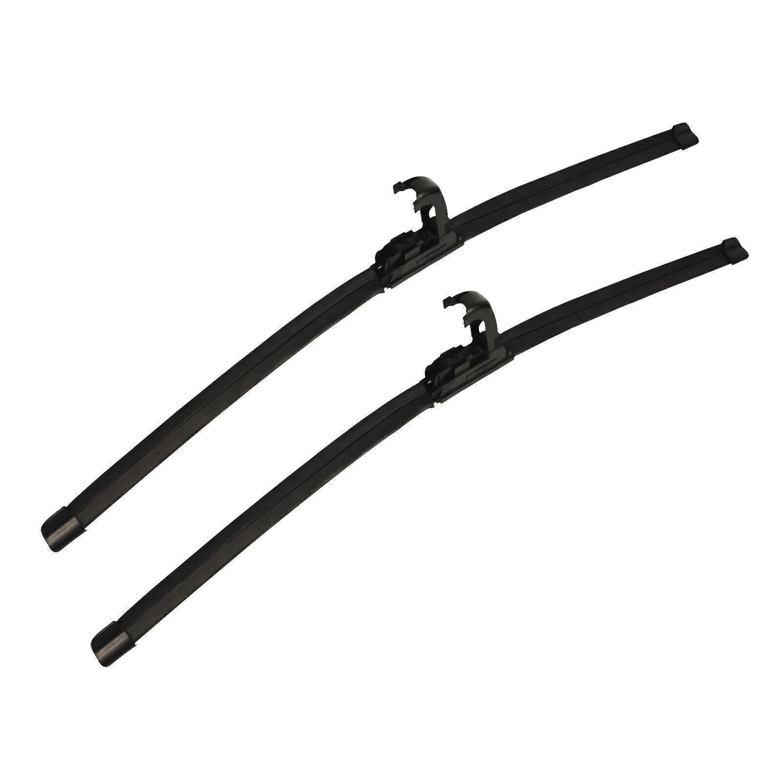 22″ & 22″ Front Windshield Wiper Blades J-HOOK Bracketless OEM Quality Jointles