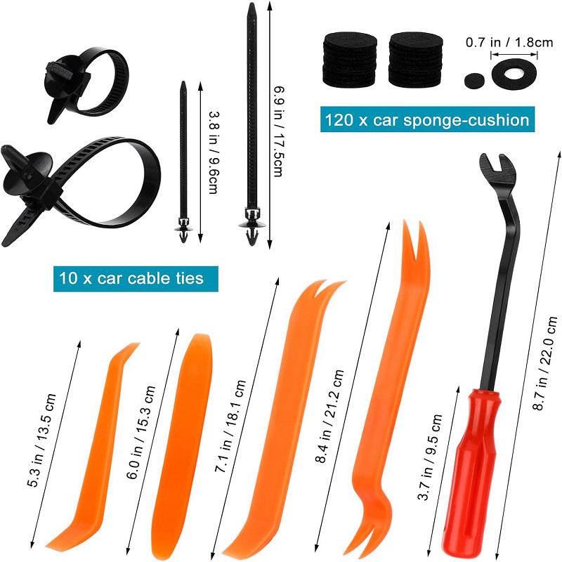 1365Pcs Car Push Retainer Clips Fasteners Kit Fender Rivet Auto Push Pin Rivets