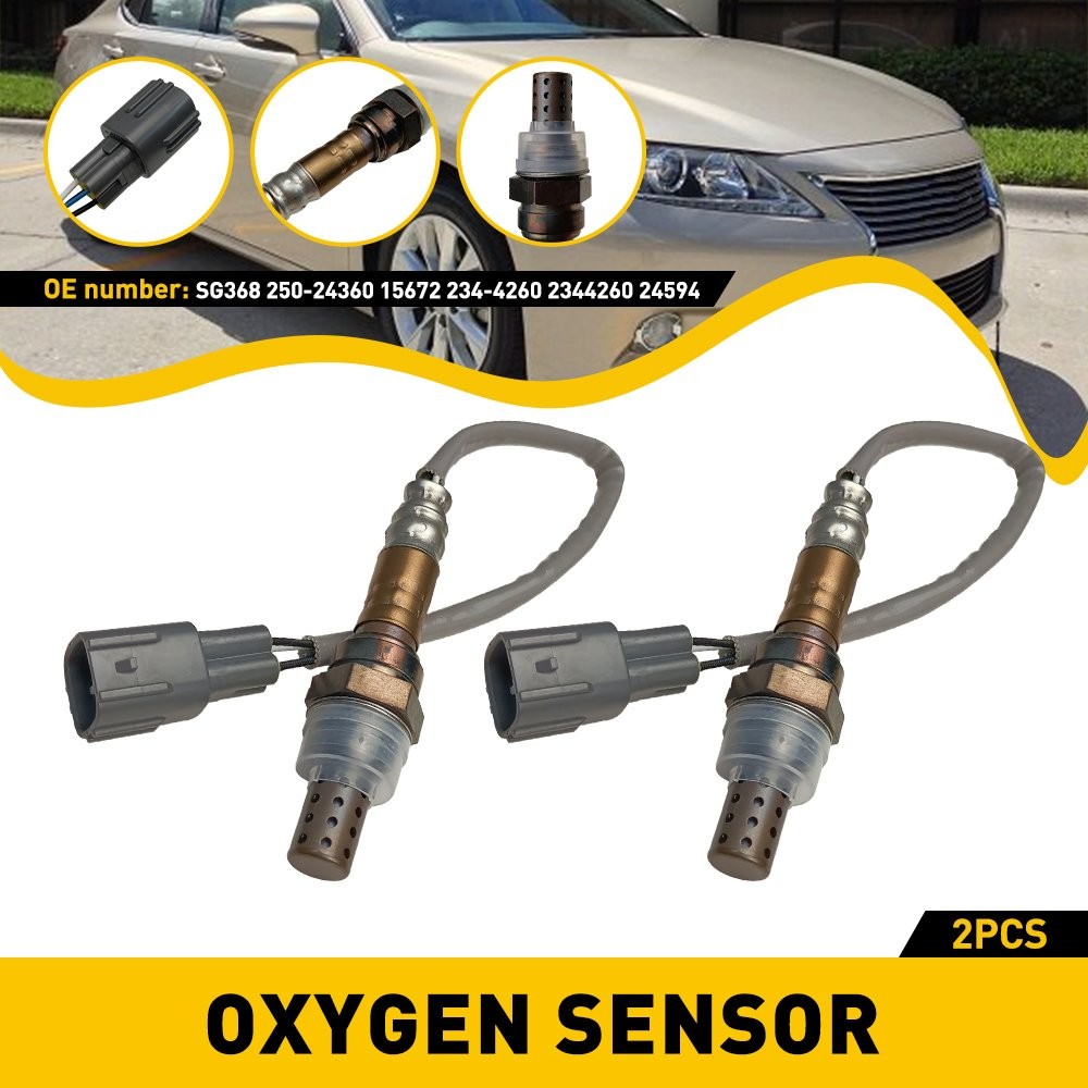 2X Oxygen O2 Sensor Upstream or Downstream Fits For Toyota Lexus SG368,250-24360