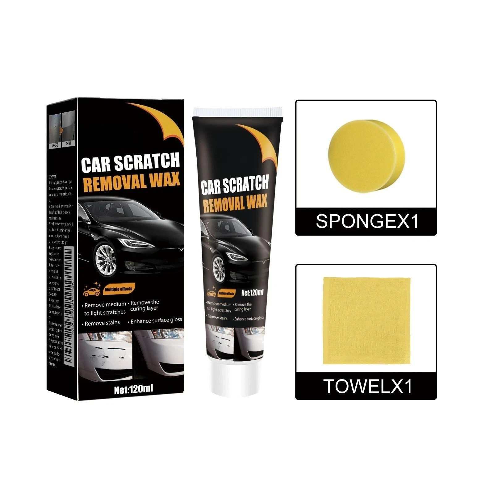 Car Scratch Remover for Deep Scratches Paint Restorer Auto Repair Wax Best USA