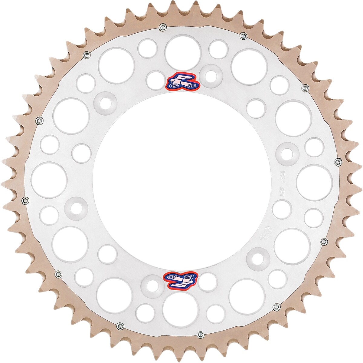 1983-2007 for Honda CR125R RENTHAL Twinring Rear Sprocket 52-Tooth Silver