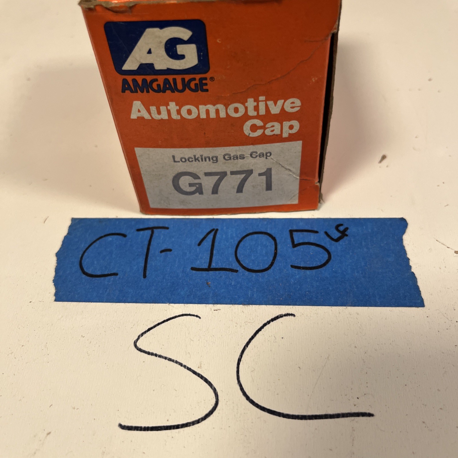 AMGauge Automotive Locking Gas Cap G-771 Secure Fuel Tank Cover Replacement