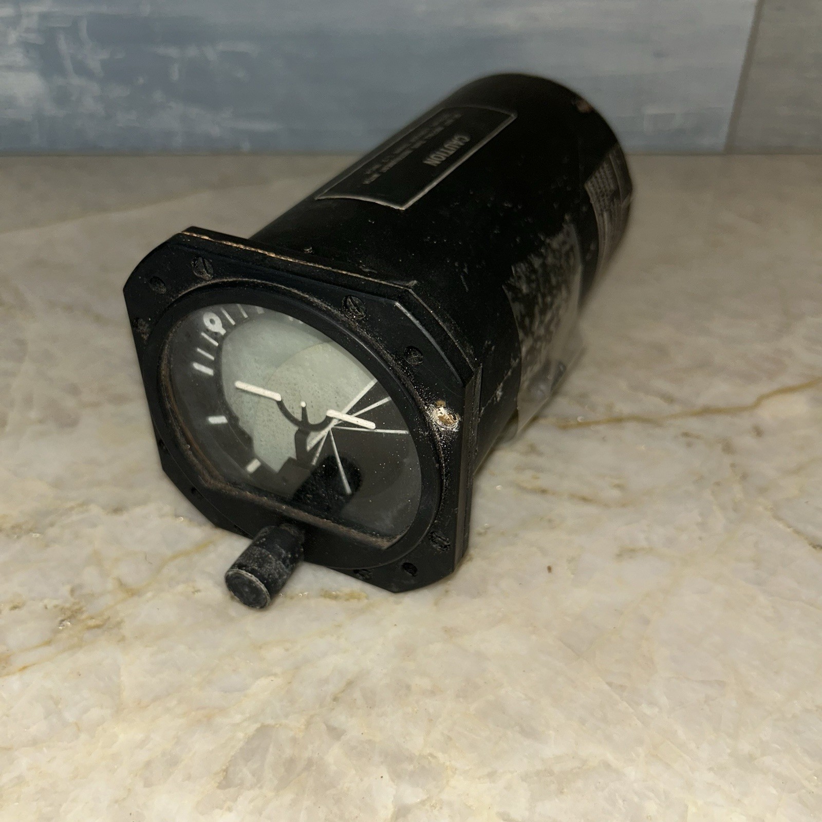 Edo-Aire 5000B-4 Attitude Gyro PN 23-501-06 Cessna USED (1219)