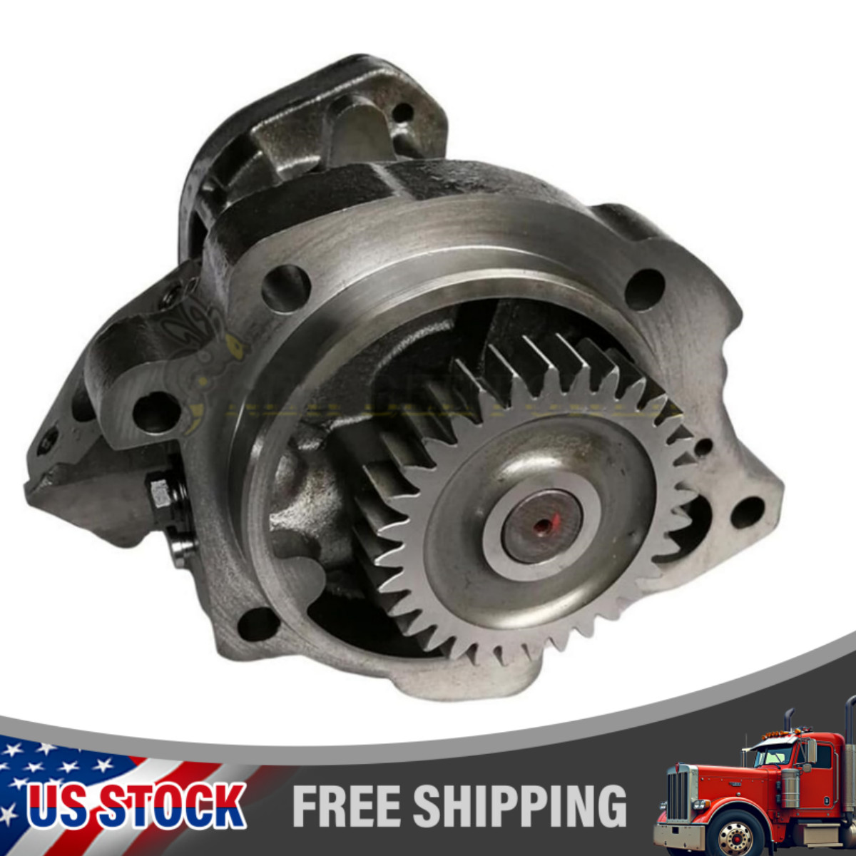 NEW Oil Pump For Cummins N14 14L Straight Gear QSN14 QSNT14 CM876 Engine 3803698