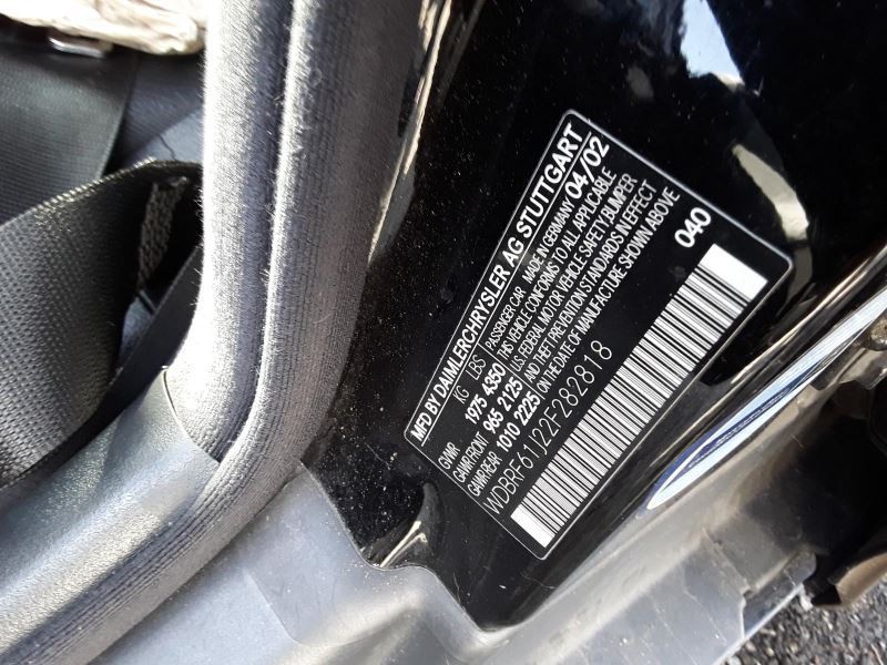 Wheel 208 Type CLK320 Convertible 16×7 Spare Fits 98-03 MERCEDES CLK 1400044