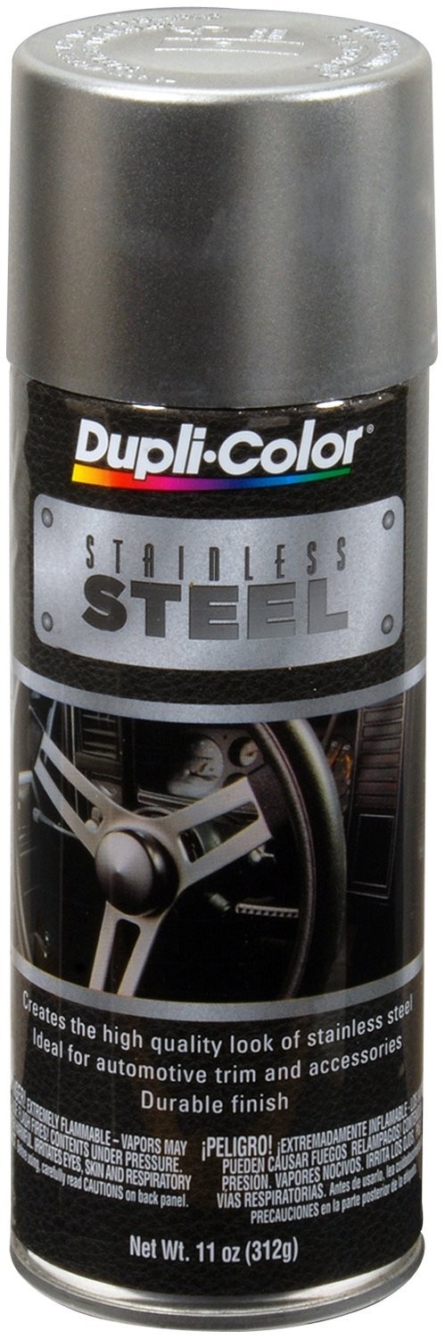 Dupli-Color (SS100-6 PK) Stainless Steel Automotive 11 Ounces, Regular