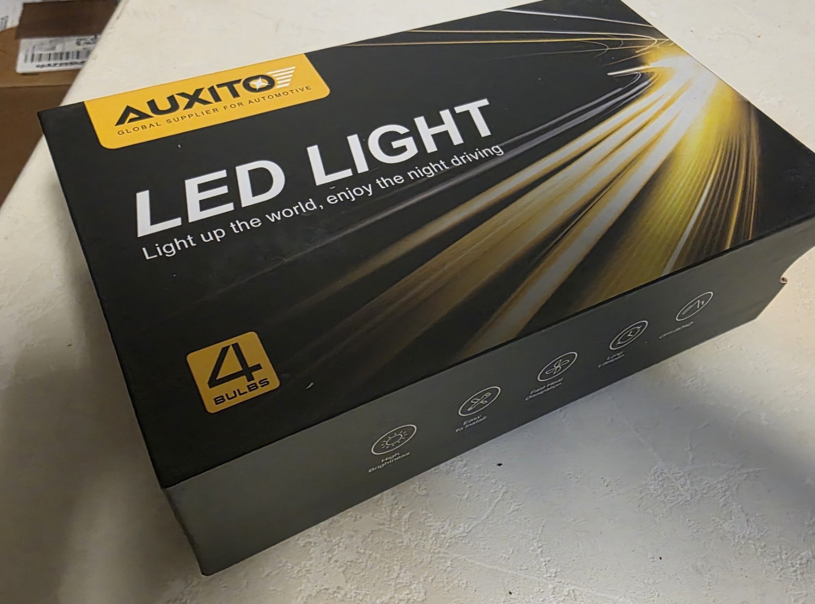 40000LM Combo 4 9005 /HB3 + 9006/HB4 LED Headlight Kit Bulbs High Low Beam White