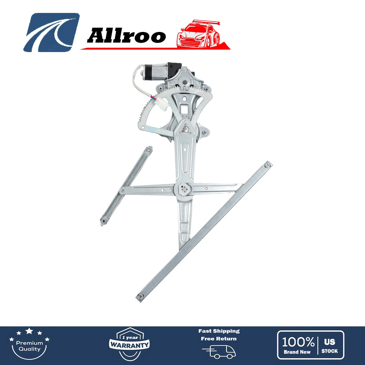 For Toyota Corolla 2003-2008 Front Right Power Window Regulator w/ Motor
