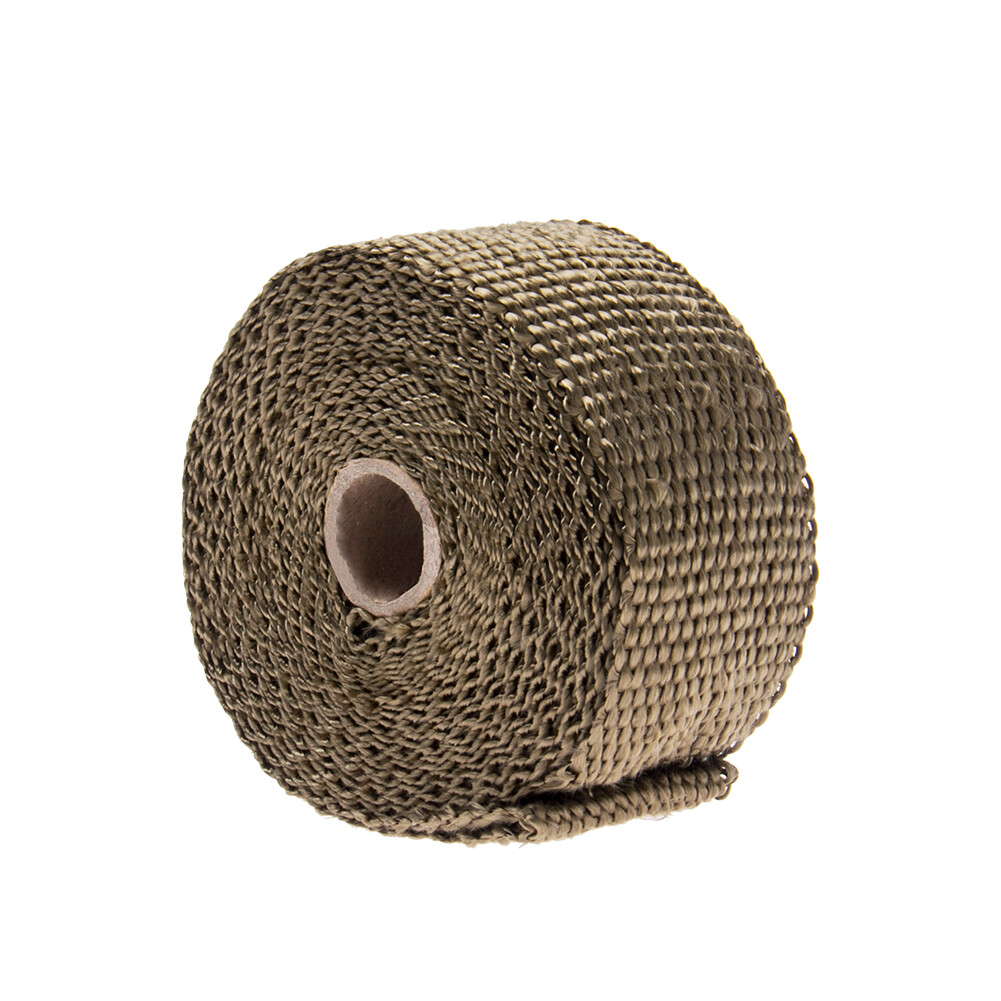 Titanium Muffler Exhaust Pipe Insulation Thermal Heat Wrap Motorcycle Header 5M