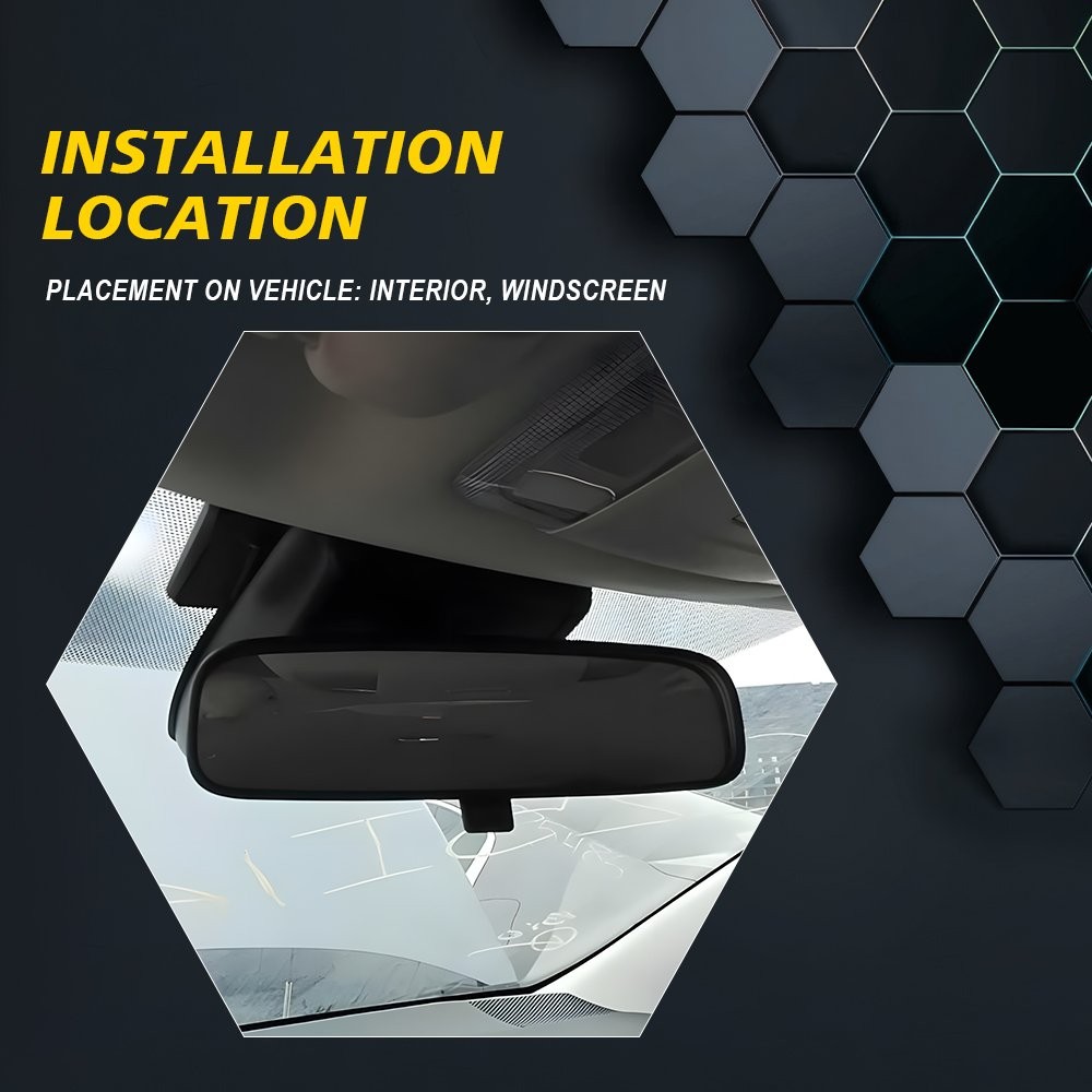 For Toyota Tundra 2003 2004 05-2009 BLACK INTERIOR REAR VIEW MIRROR 878100C020 R