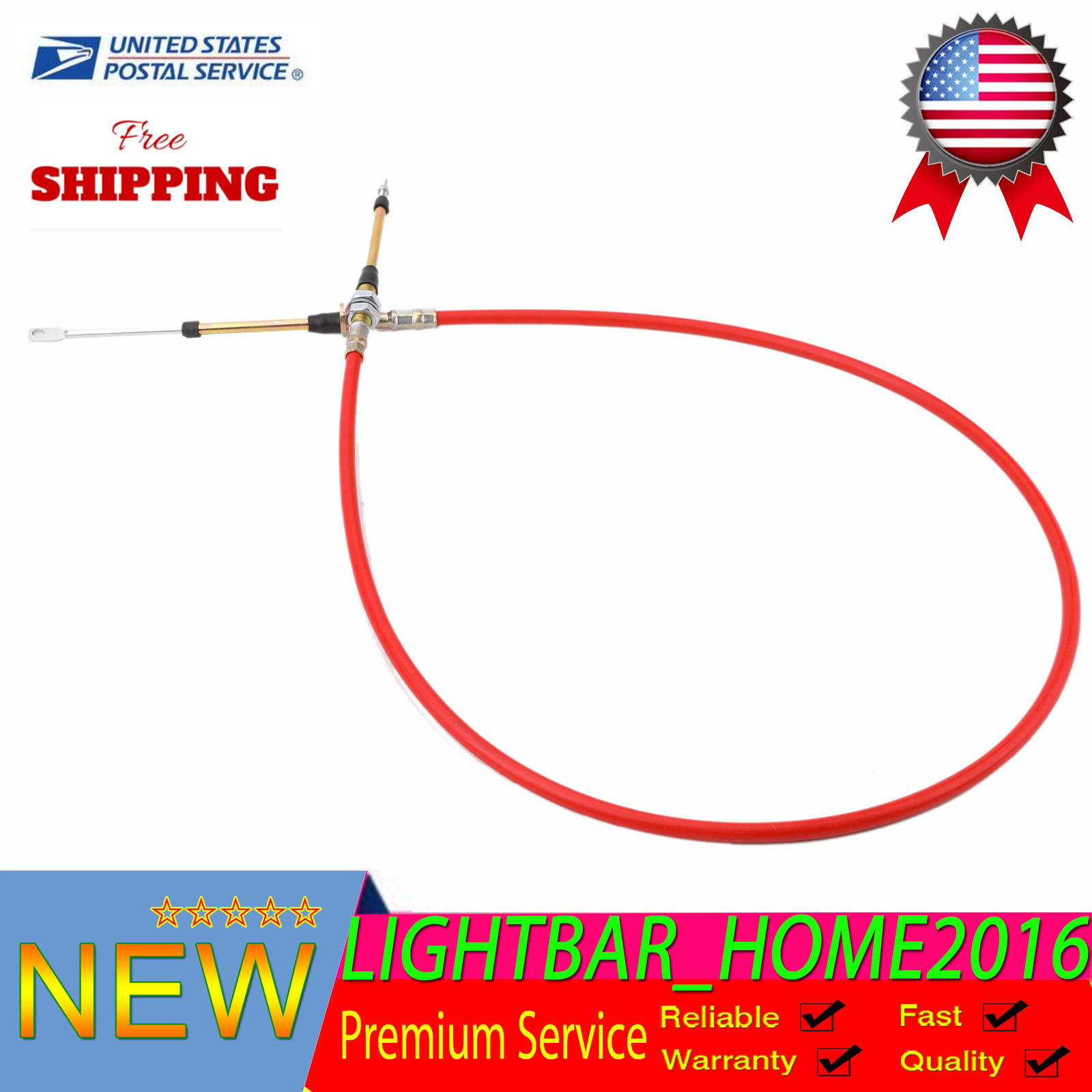 5 FT. For Race Shifter Cable Suit Most B&M Shifters AF72-1002