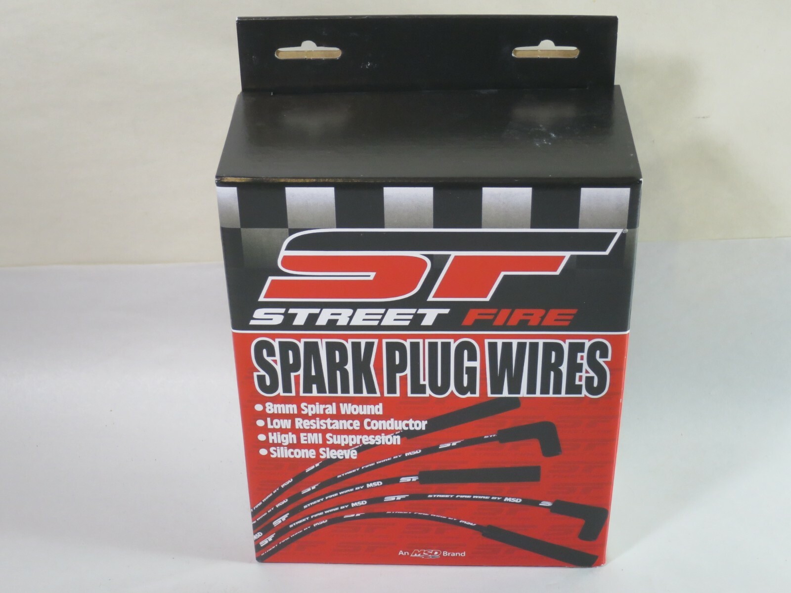MSD Street Fire Spark Plug Wire Set for Small Block Chevy 350 HEI 5554