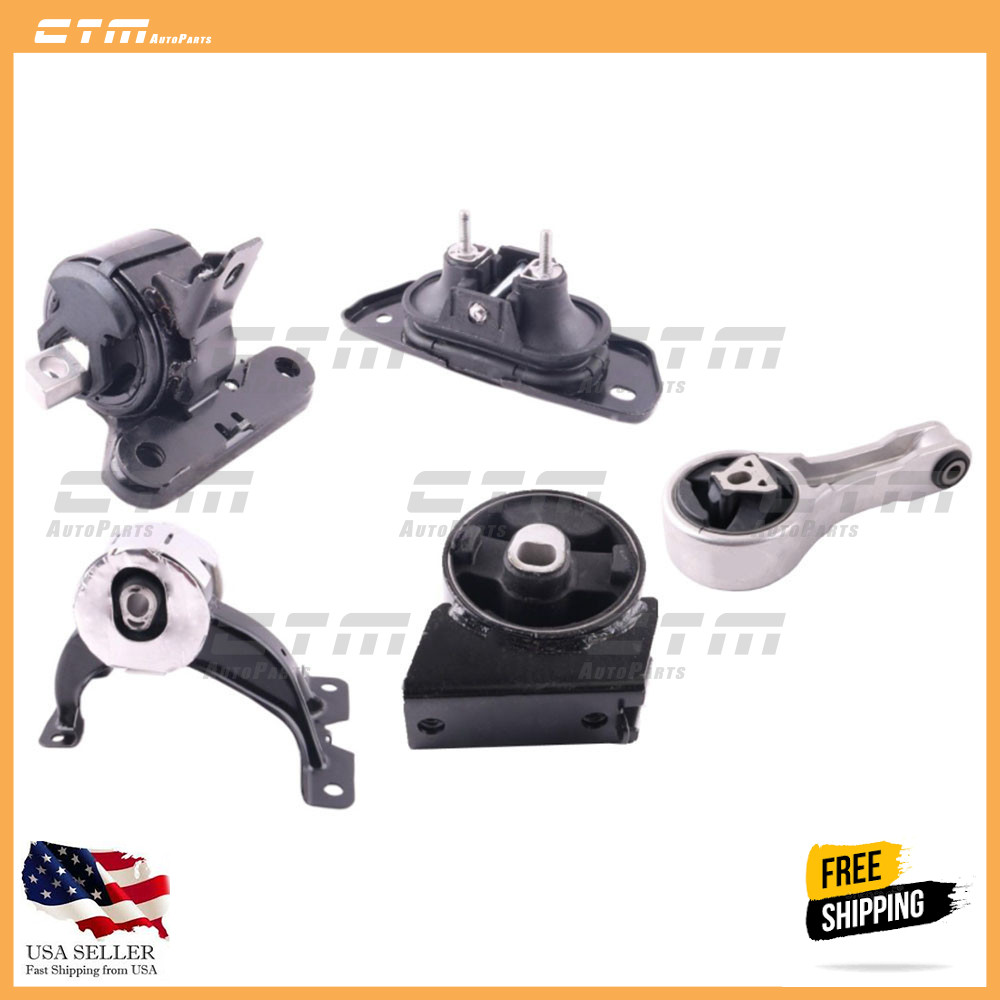Engine Motor Trans Mount 5PCS Set Fit 11-14 Chrysler 200 3.6L for Auto Trans