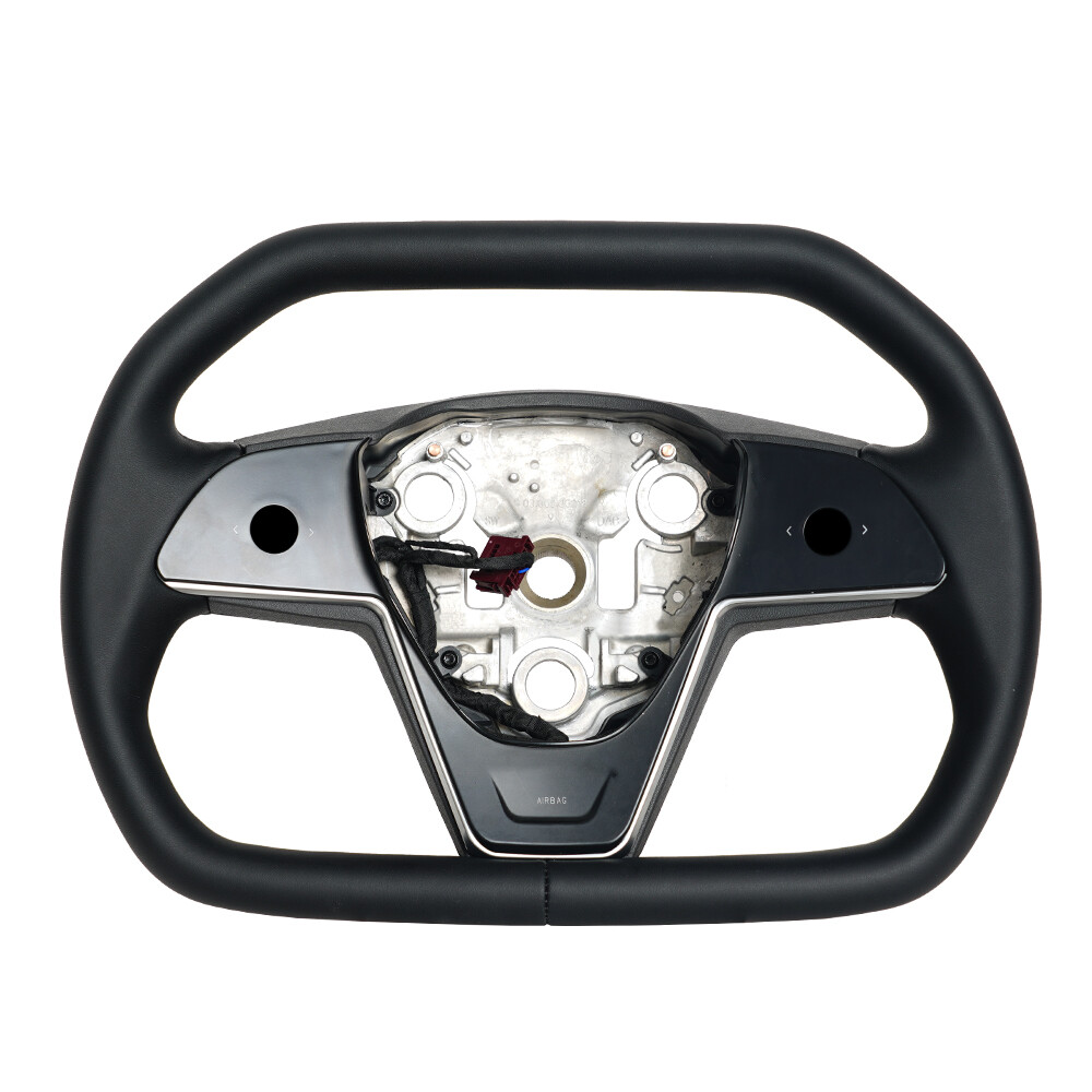 Upgrade Cybertruck Yoke Steering Wheel Fit Tesla Model 3 Model Y 16-17 w/Heated