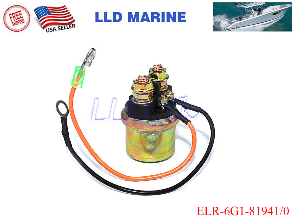 Starter Solenoid Relay Mercury 9.9HP 15HP 30HP 40HP 45HP 50HP 60HP 4 Stroke