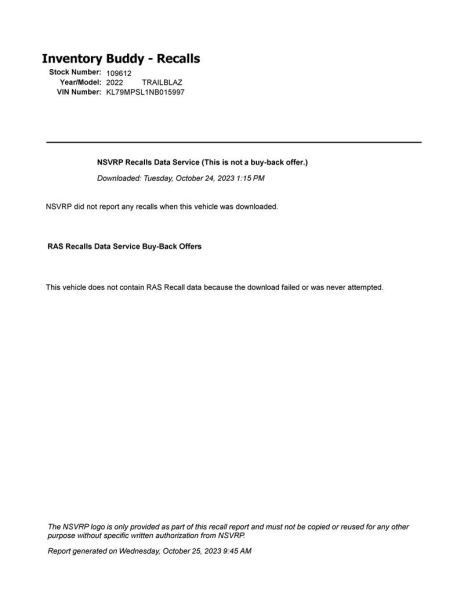 21 22 Chevrolet TrailBlazer ABS Module Pump Assembly