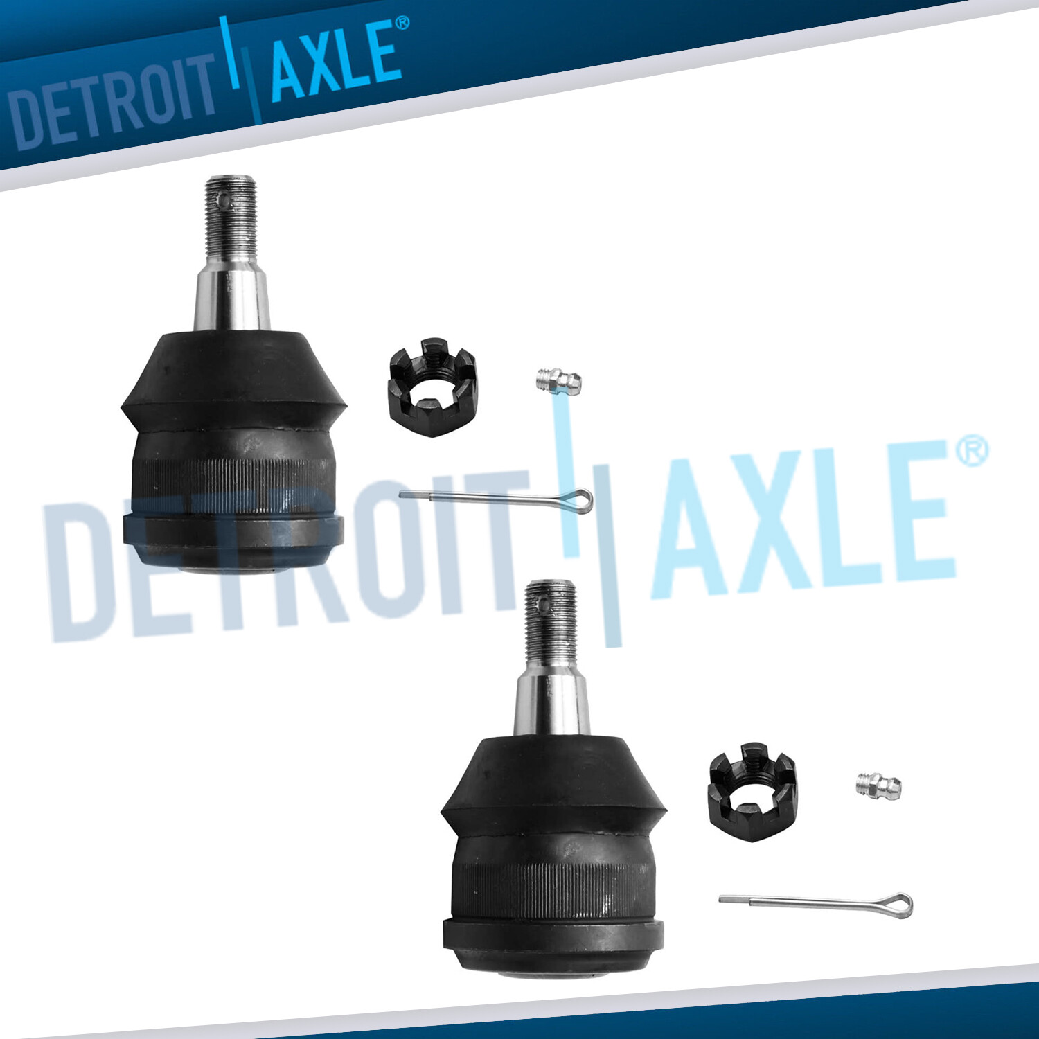 2 Front Driver & Passenger Lower Ball Joints for GM Vehicles Trucks