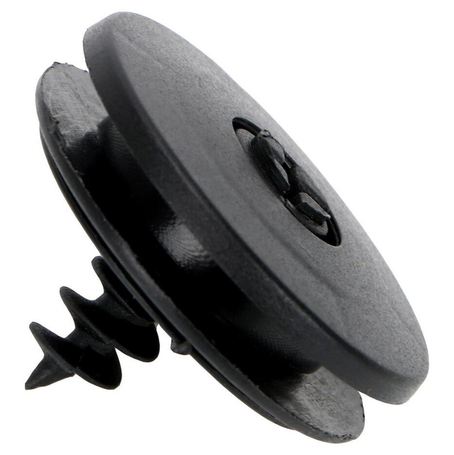 20X Black Universal Car Floor Mat Clips Carpet Fixing Clamp Fastener Rivet