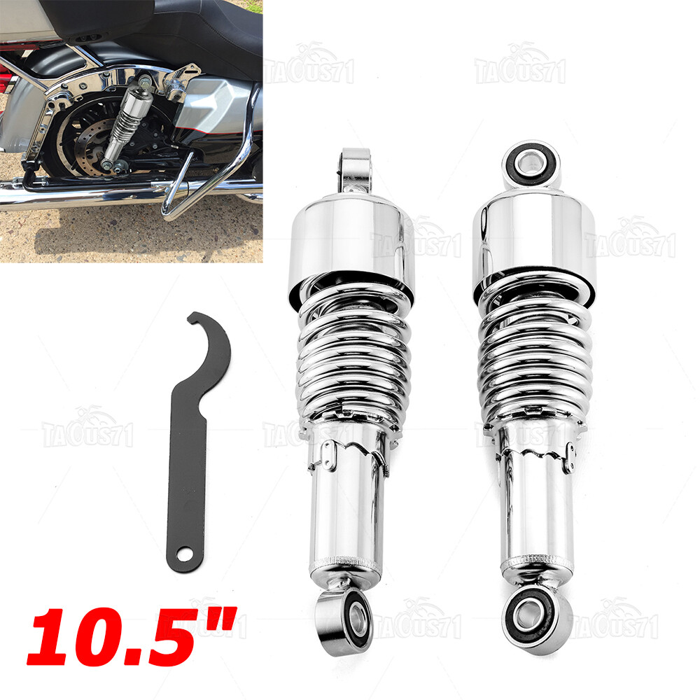 267mm 10.5″ Rear Shocks Lowering Kit For Harley Dyna FXDF FXDL FXDC FXDWG 91-17