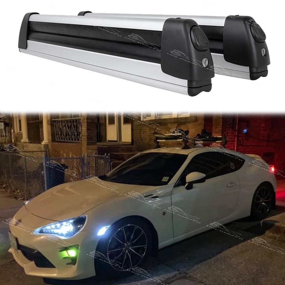 31.5″ Car Roof Rack Ski Snowboard Carrier Cross Bars For Scion FR-S Toyota GT86