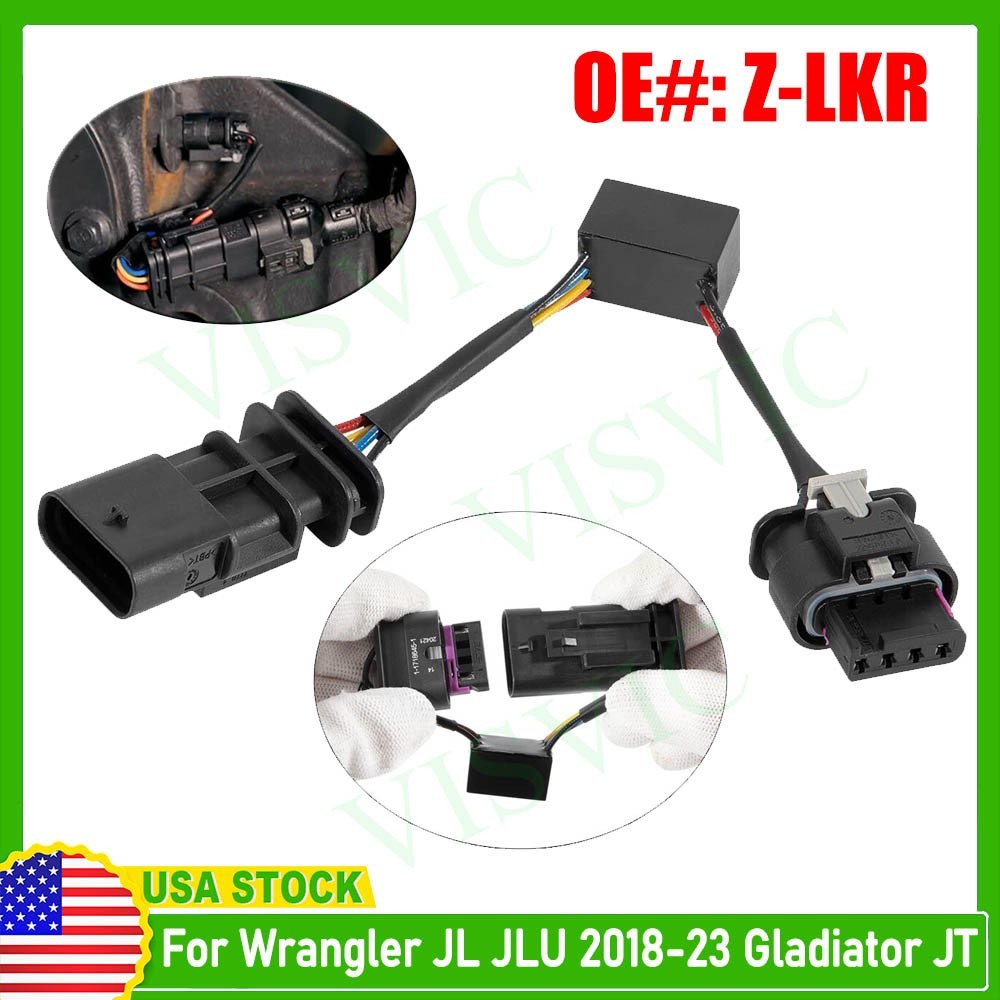 Z-LKR-OEM Locker Sensor Wiring Harness For Jeep Wrangler JL JT 2018-2023
