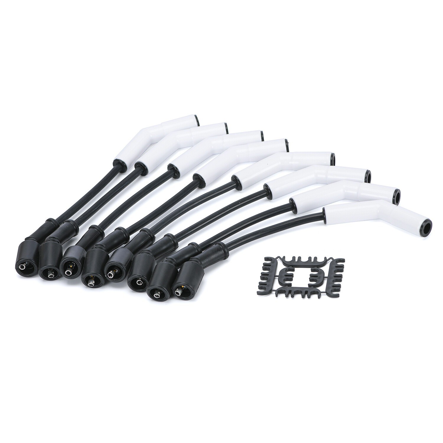 Ceramic Boot Spark Plug Wires Set For GM Chevy 4.8L 5.3L 6.0L LS3 LS7 LT 9070C✨