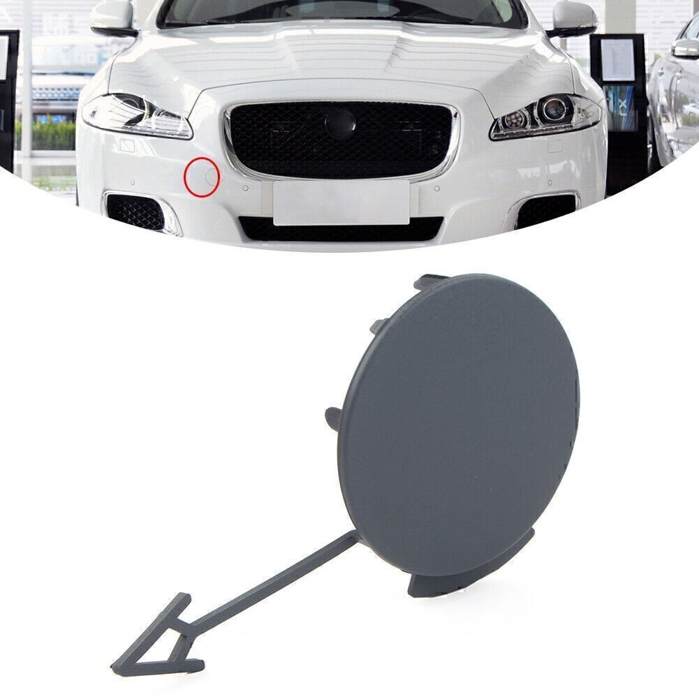 For Jaguar XJ 2010-2019 18 C2D5378XXX Front Bumper Trailer Hole Cover JA1029101