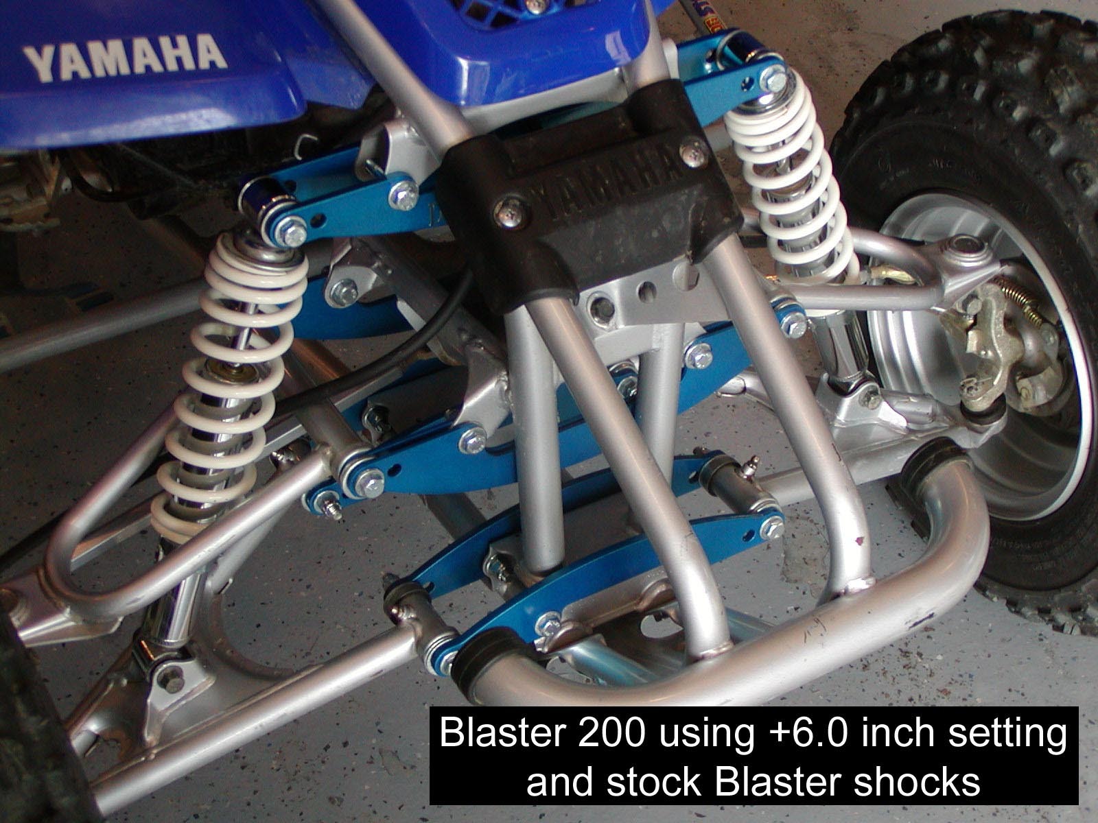 Yamaha YSF Blaster 200 A-arms & Shocks ATV Widening Kit +6″