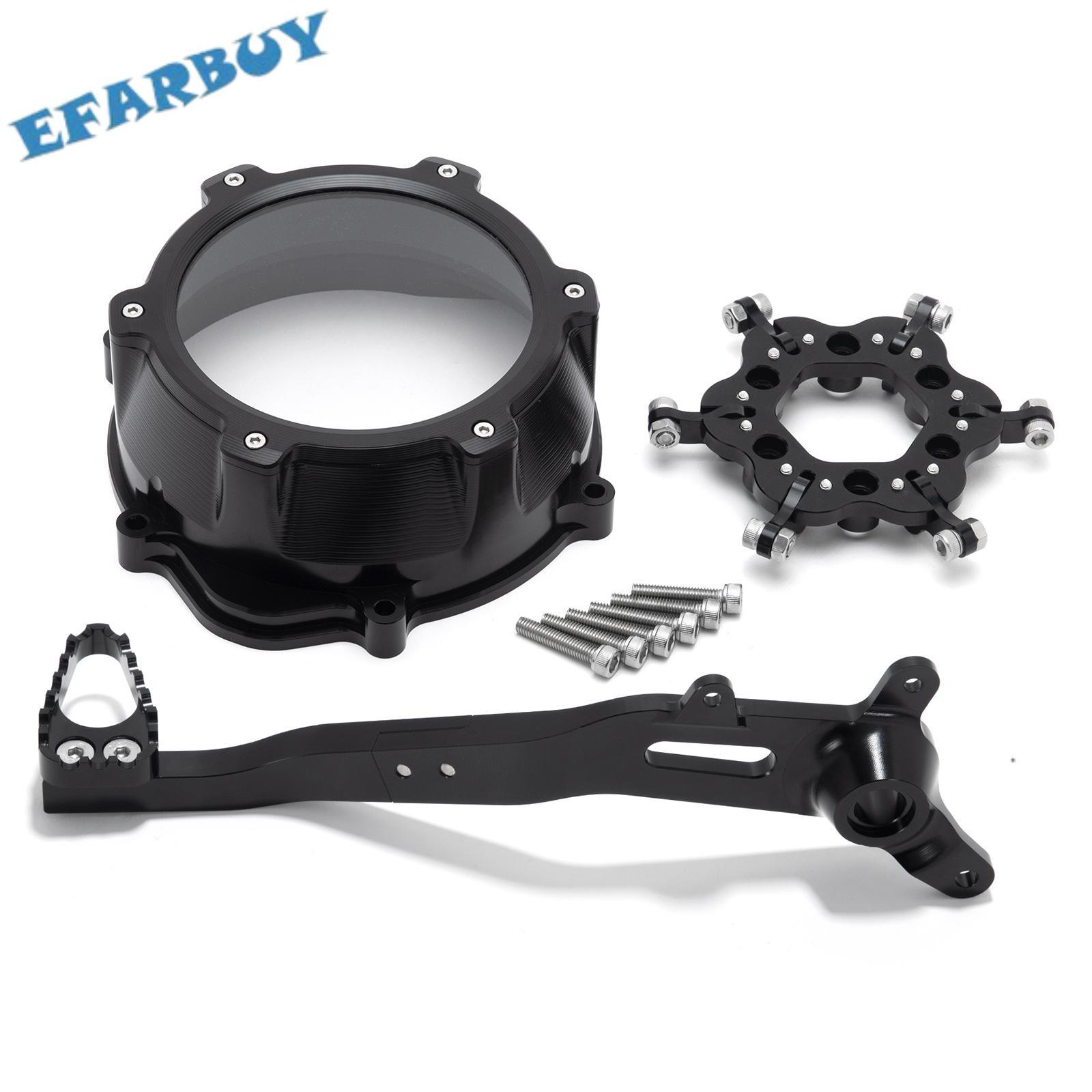 For Honda TRX450R TRX450ER Billet Lock Up Lock-out Clutch Cover Kit Brake Lever