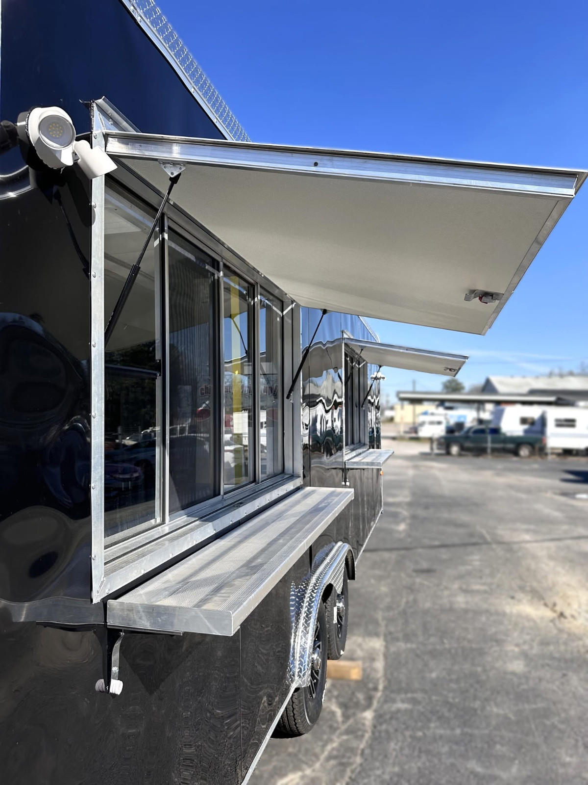 Quality Concession Trailer Serving Window size 33″ X 53″ “LIFETIME WARRANTY”!