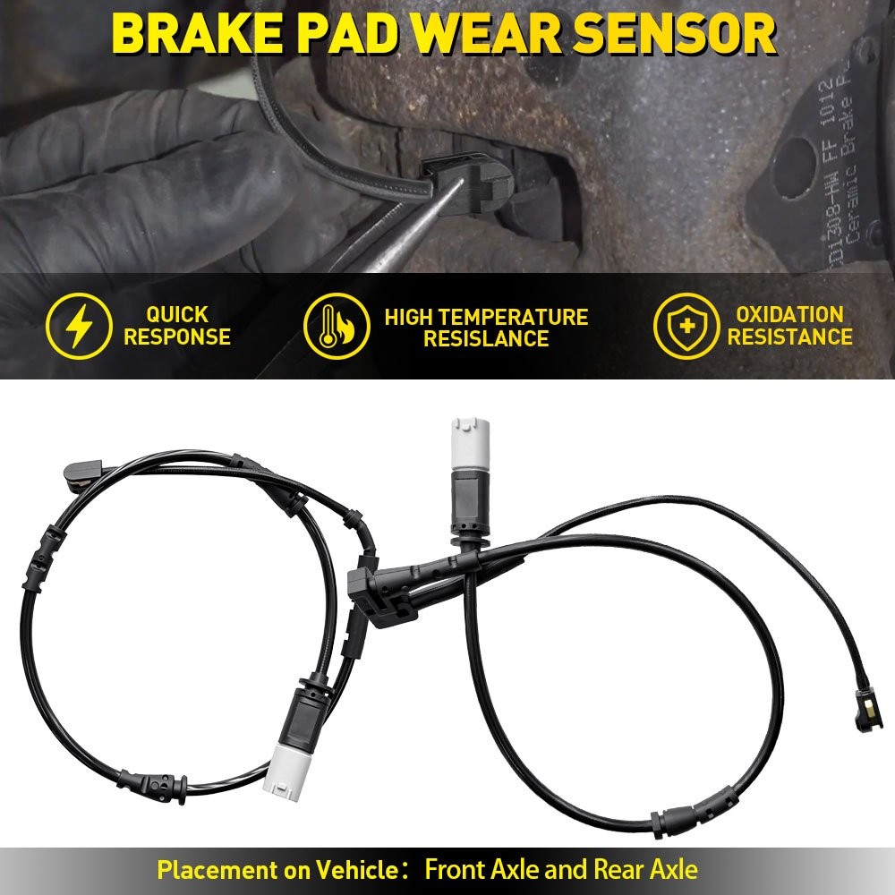 2PCS For BMW F39 F40 F44 F45 MINI F54 F57 F60 Front&Rear Brakes Pad Wear Sensor
