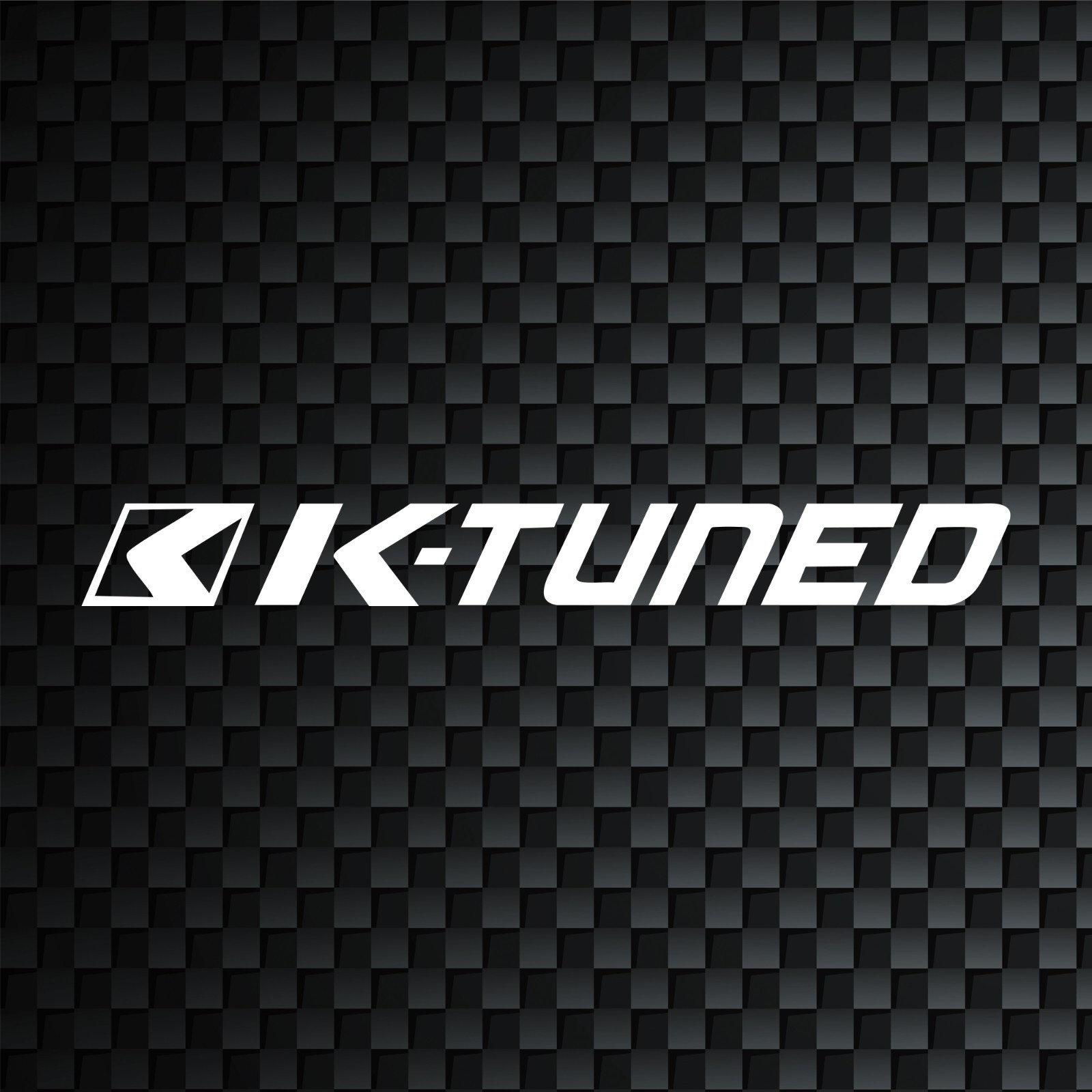 K-Tuned Vinyl Decal for Cars, Trucks, Window, Laptop Vinyl Sticker